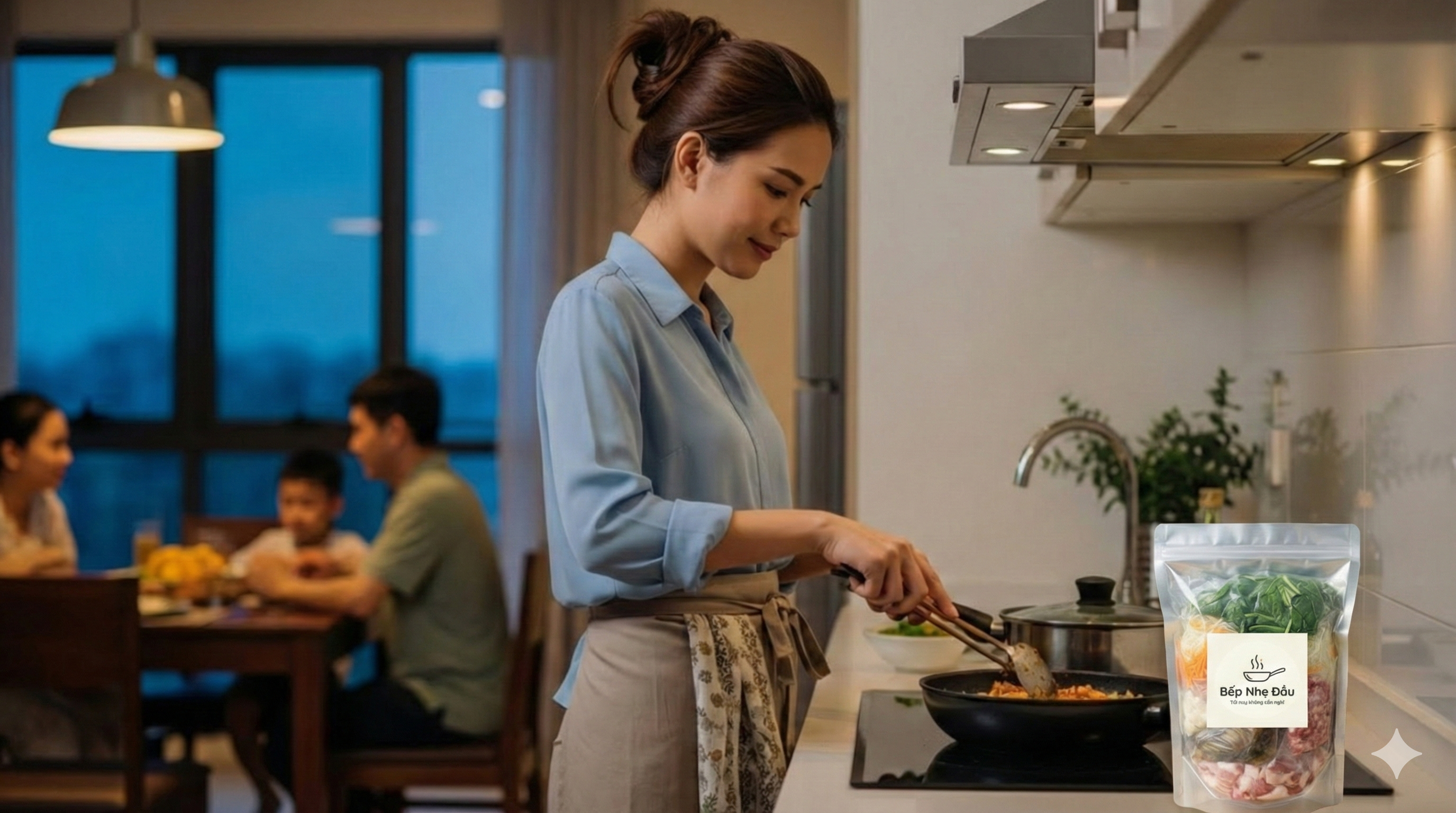 Tự do sáng tạo món ăn